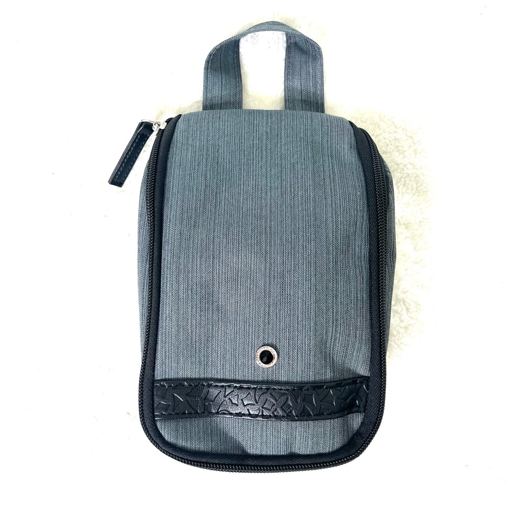 Bvlgari Travel Toiletry Bag Grey